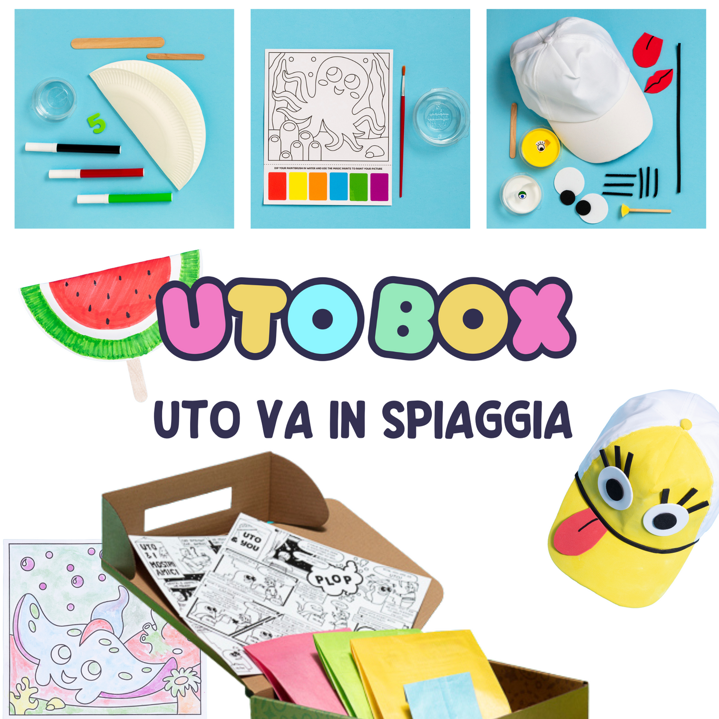 UTO BOX | N. 02 UTO VA IN SPIAGGIA