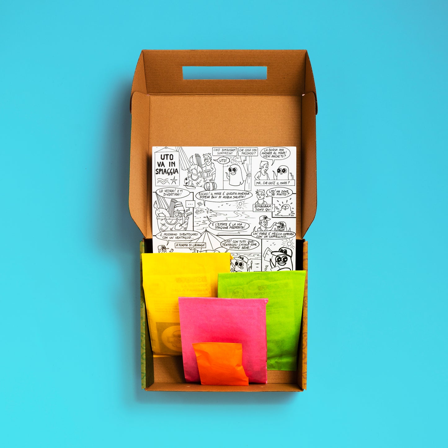 UTO BOX | N. 02 UTO VA IN SPIAGGIA