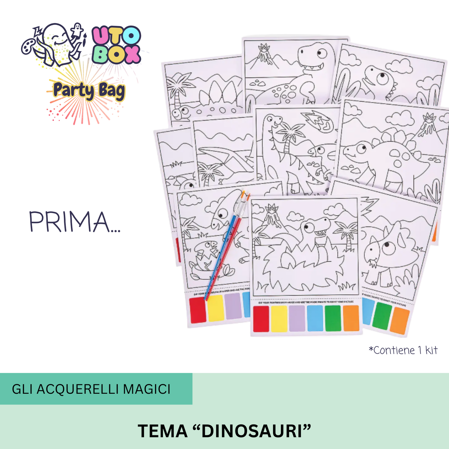 Acquerelli Magici Dinosauri