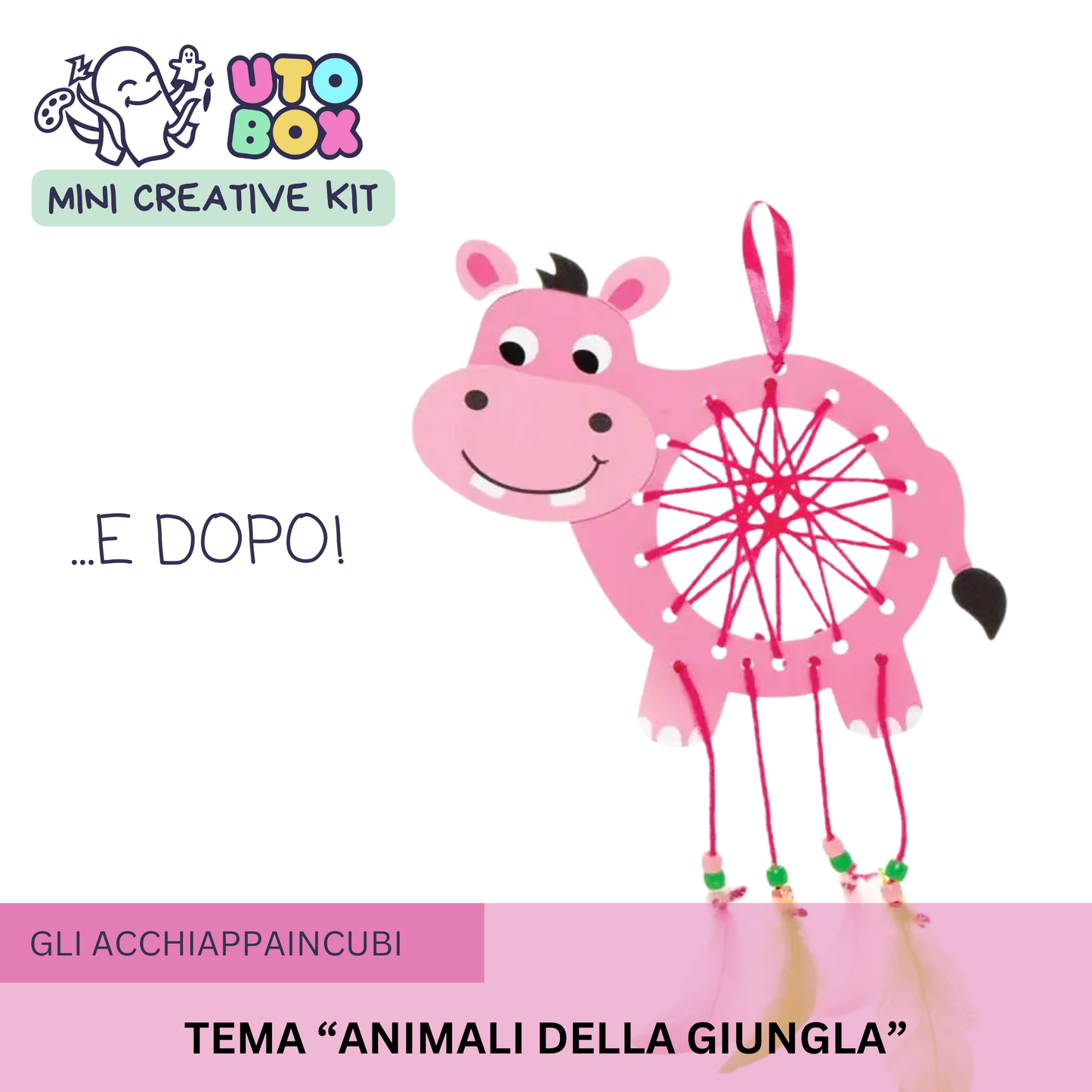 Acchiappaincubi "Animali della Giungla"