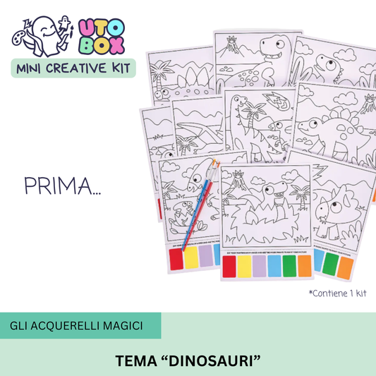 Acquerelli Magici "Dinosauri"