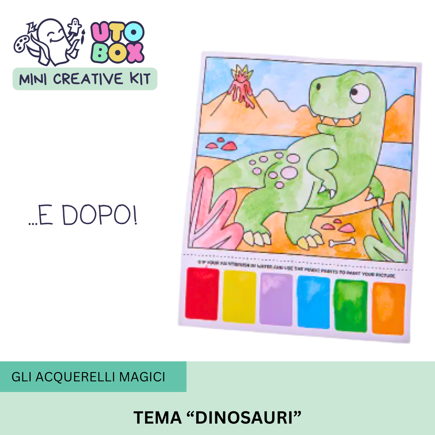 Acquerelli Magici "Dinosauri"